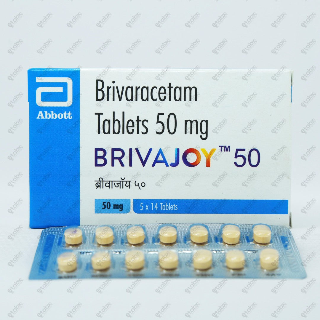 BRIVAJOY 50MG TAB 14's
