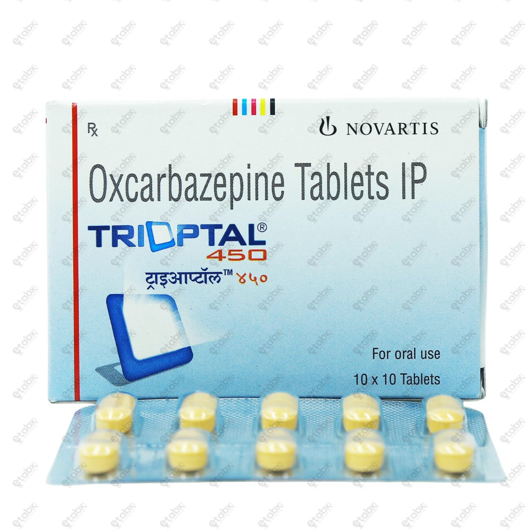 Trioptal 450mg Tablets 10's