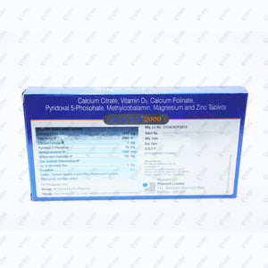 SUPRACAL 2000mg Tablet 15's