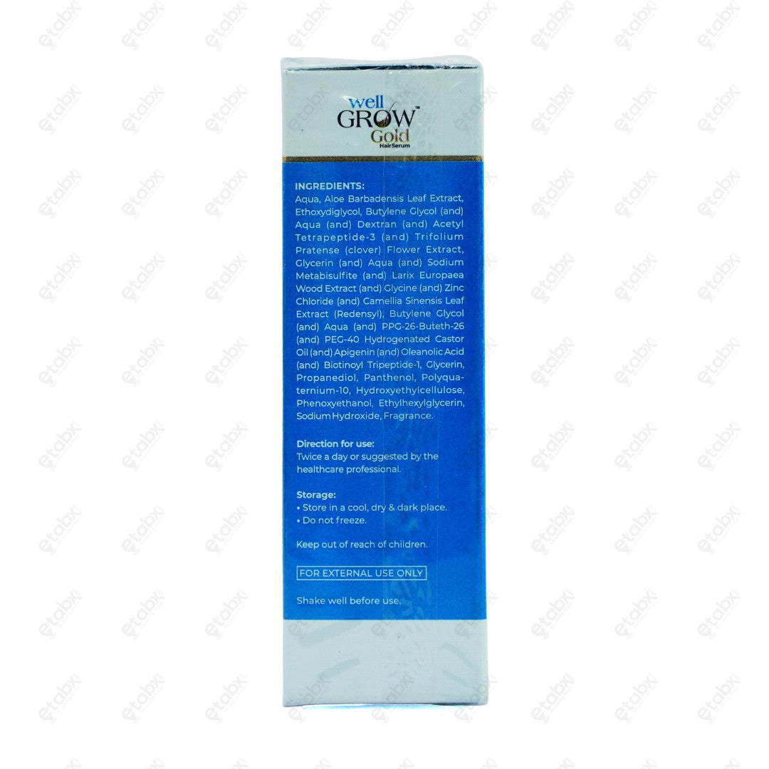 Wellgrow Gold Hair Serum 30ML