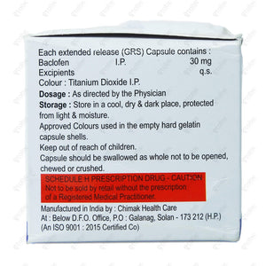 BACFEN XL 30mg Tablet 10's