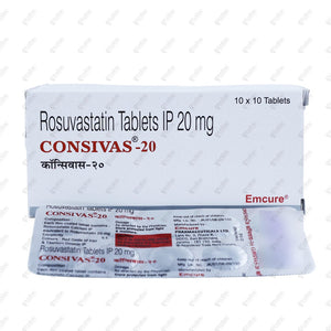 CONSIVAS 20mg Tablets (10's)