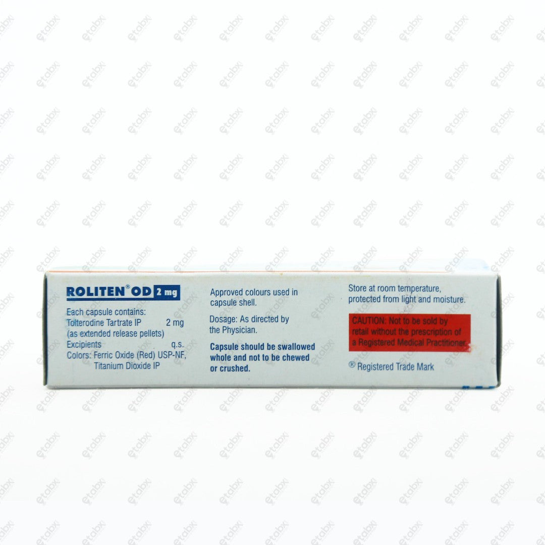 Roliten OD 2mg Tablet 10's