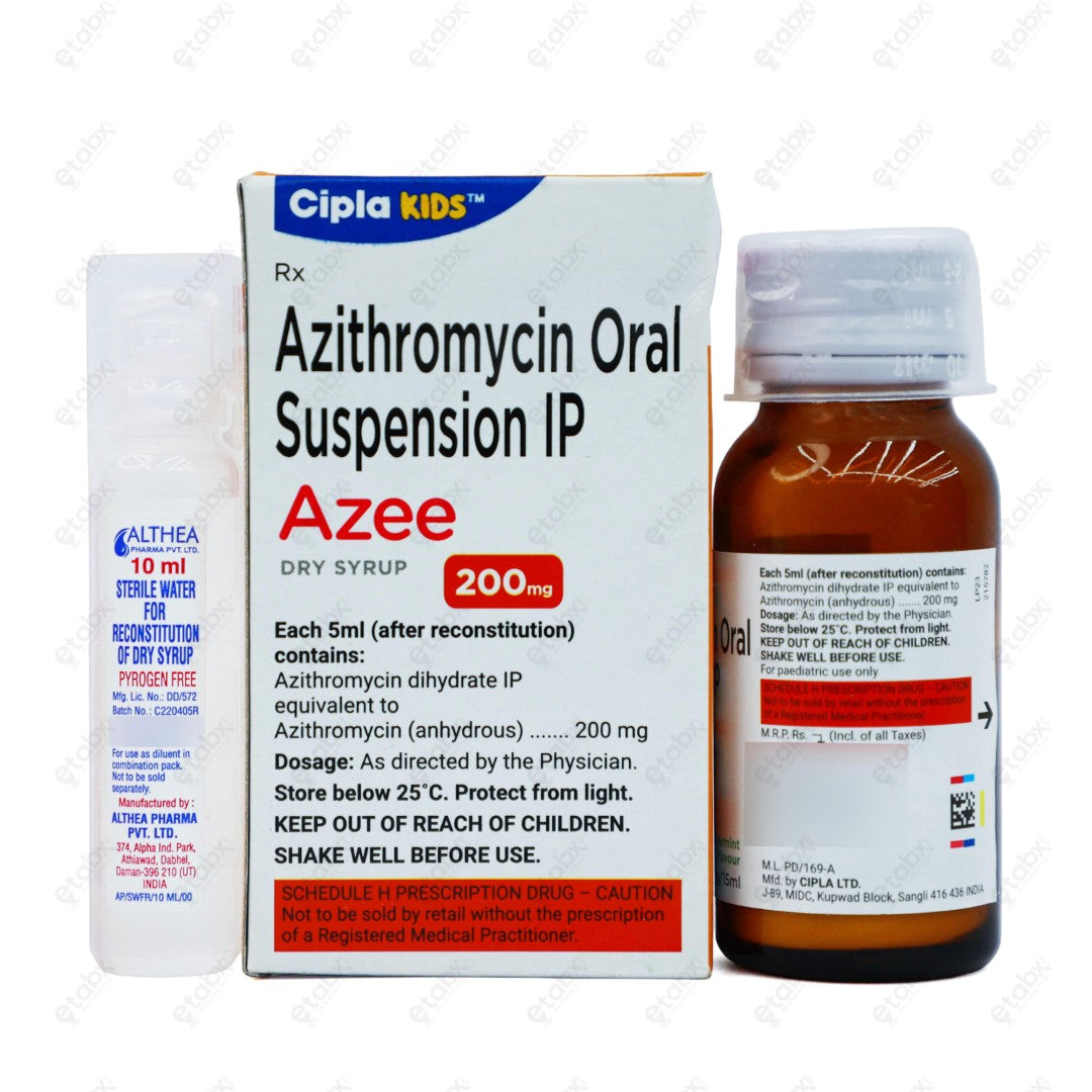 Azee 200 Dry Syrup 15ml