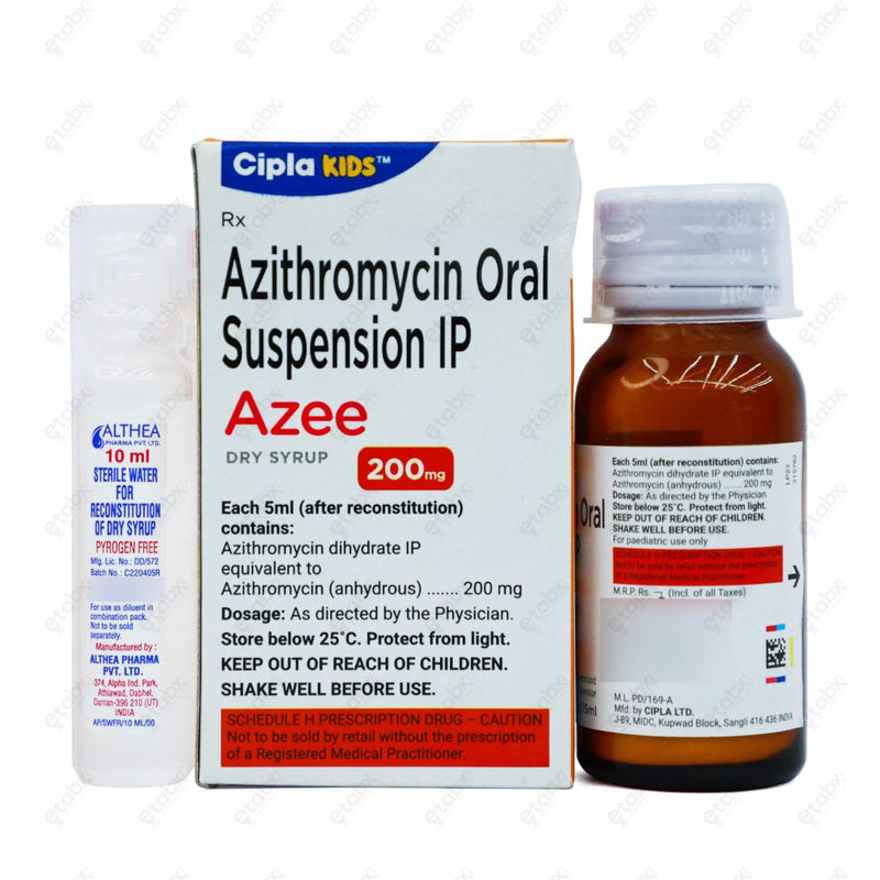 Azee 200 Dry Syrup 15ml