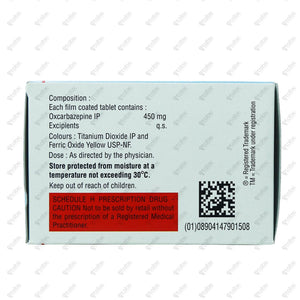 Trioptal 450mg Tablets 10's