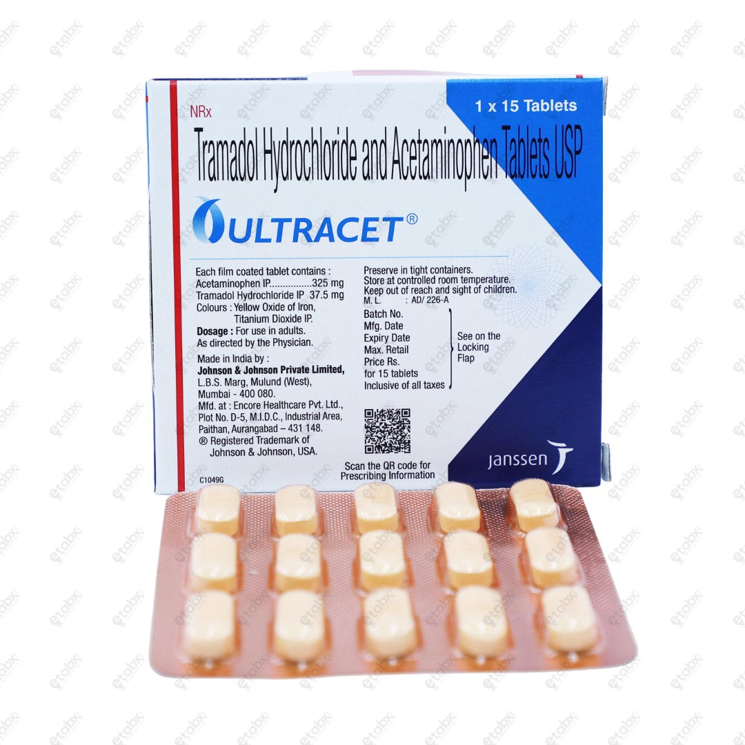 Ultracet Tablets 15's