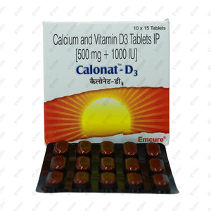 Calonat D3 Tablet 15's