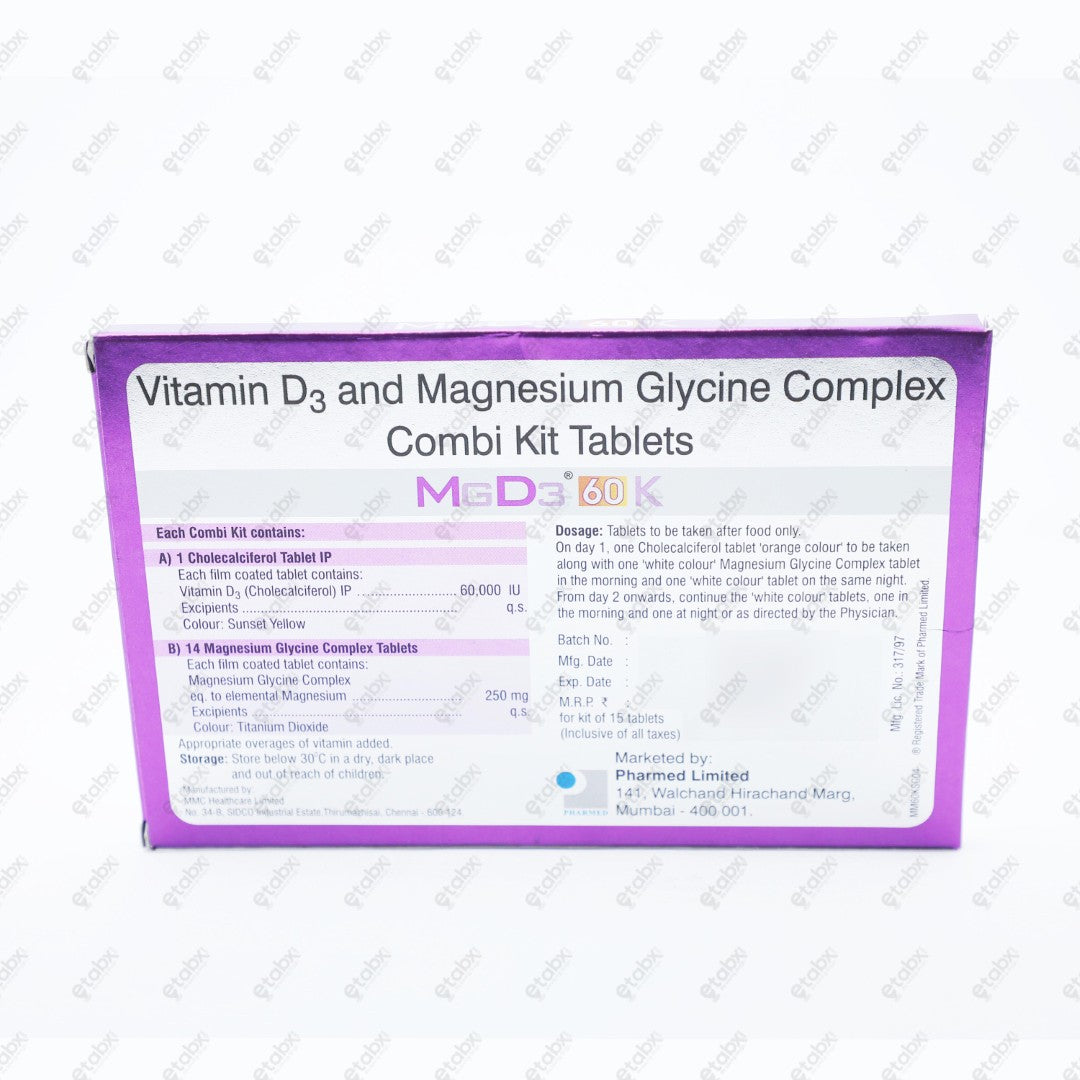 MGD3 60K Tablet 15's