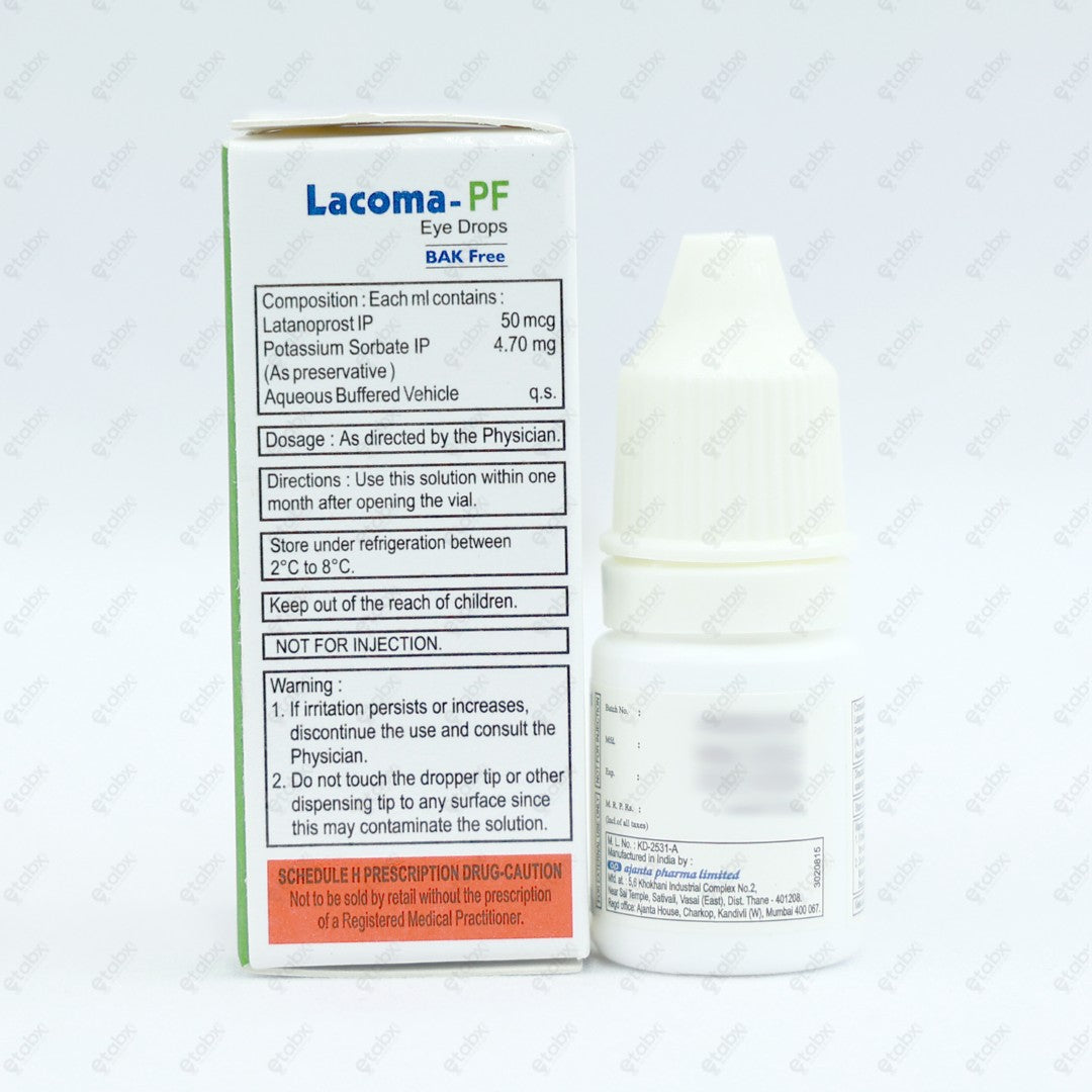 Lacoma PF Eye Drops 2.5ml