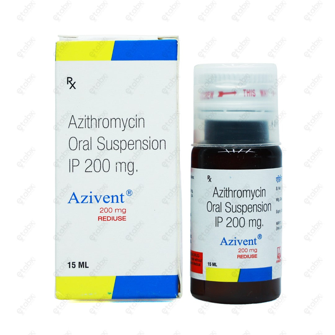 Azivent 200mg Suspension 15ml