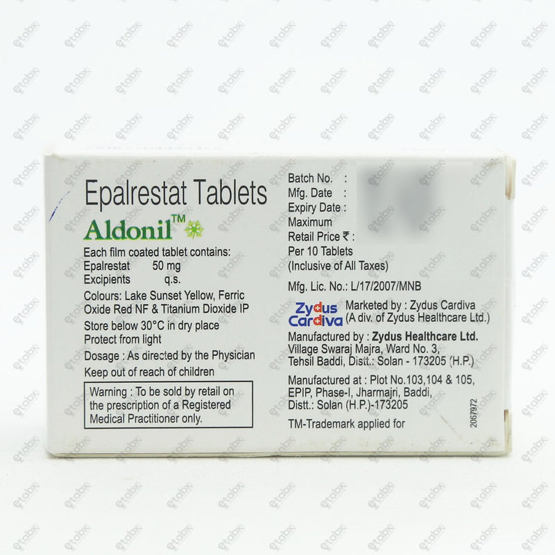 Aldonil Tablet 10's