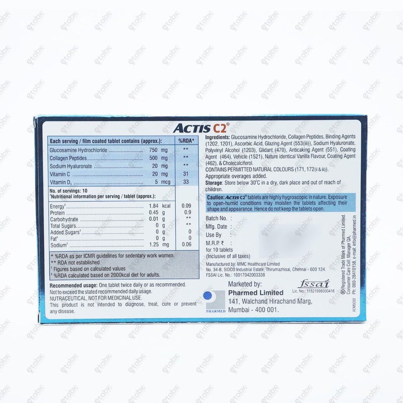 Actis C2 Tablet 10's