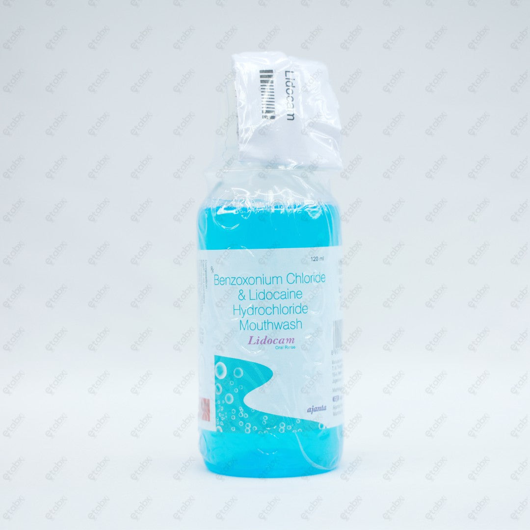 Lidocam Mouthwash 120ml