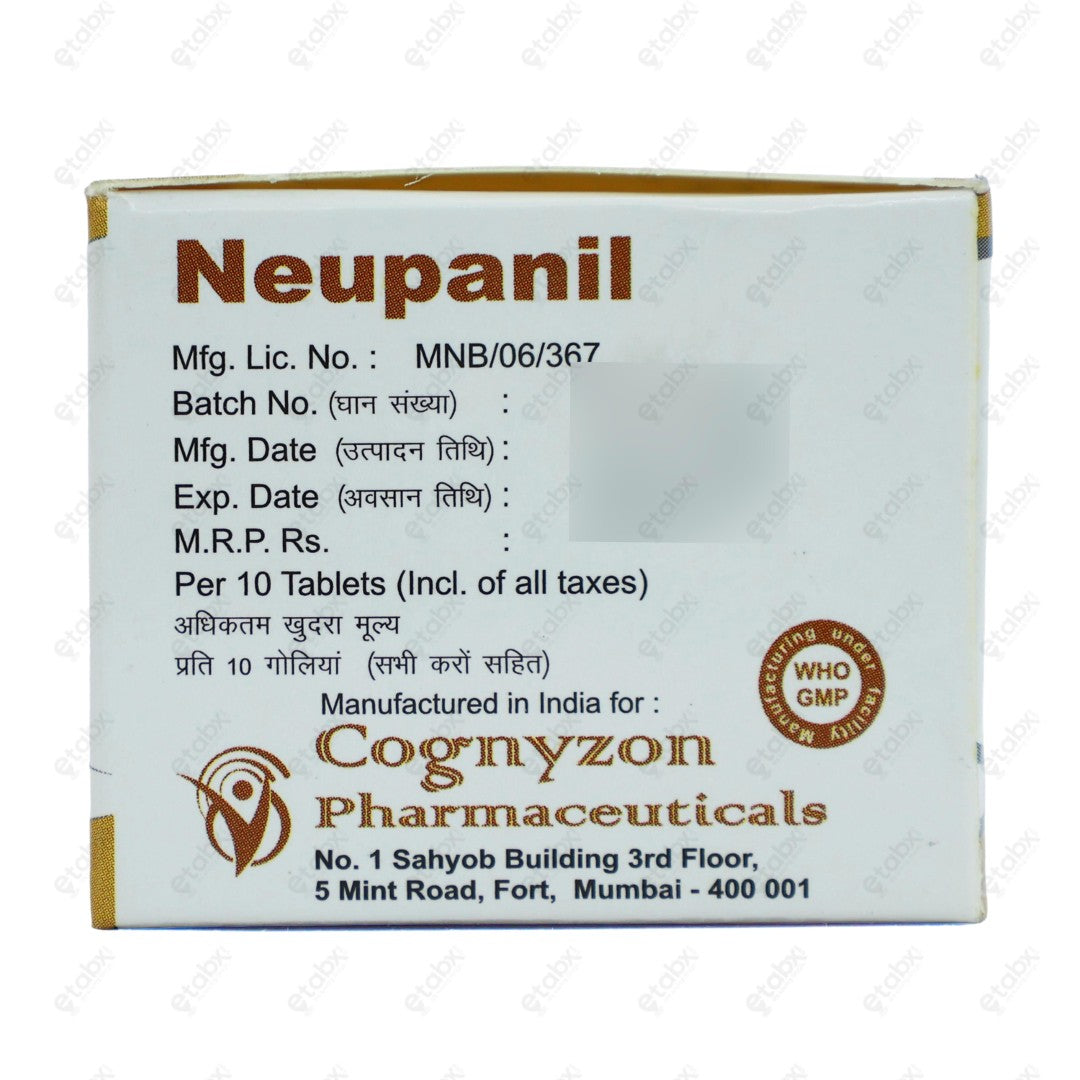 Neupanil 300mg Tablet 10's