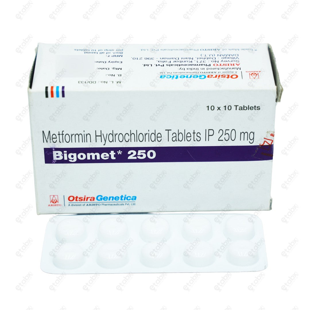 Bigomet 250 Tablet 10's
