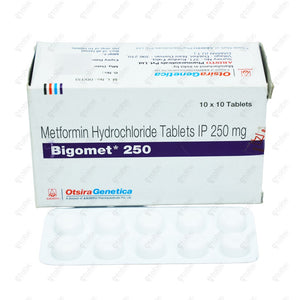 Bigomet 250 Tablet 10's