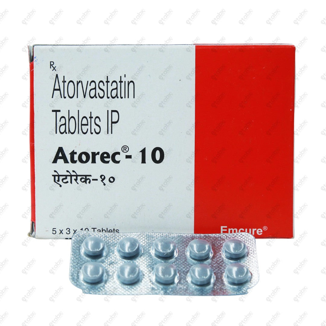Atorec 10 Tablet 10's