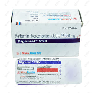 Bigomet 250 Tablet 10's