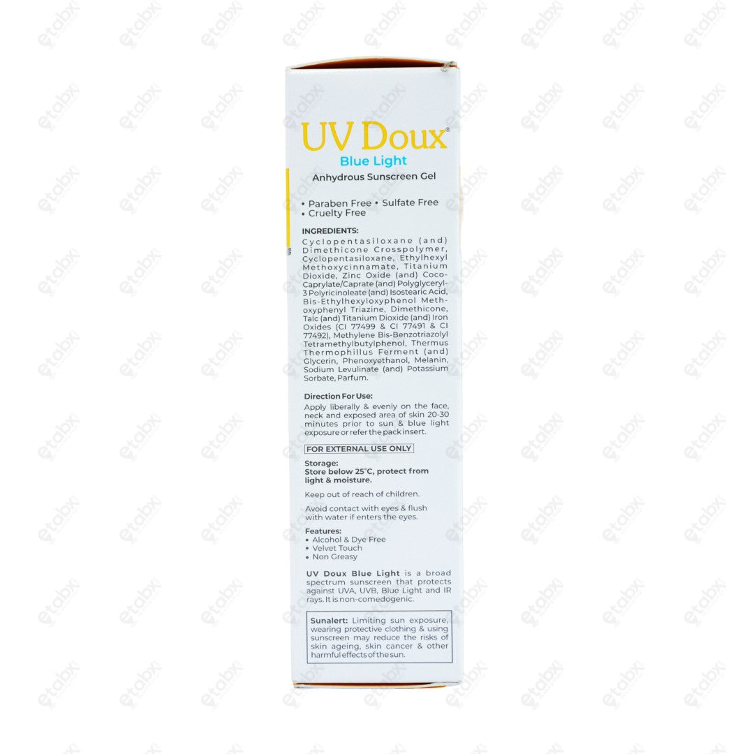 UV Doux Blue Light Sunscreen Gel 50gm