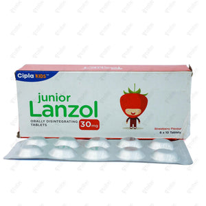 Junior Lanzol 30mg Tablet 10's