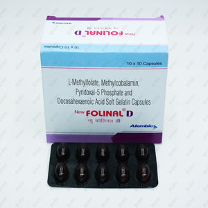 FOLINAL D Capsules 10's