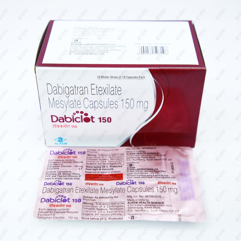 DABICLOT 150 Capsules 10's
