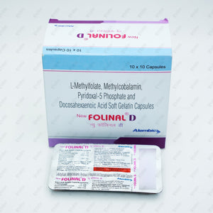 FOLINAL D Capsules 10's