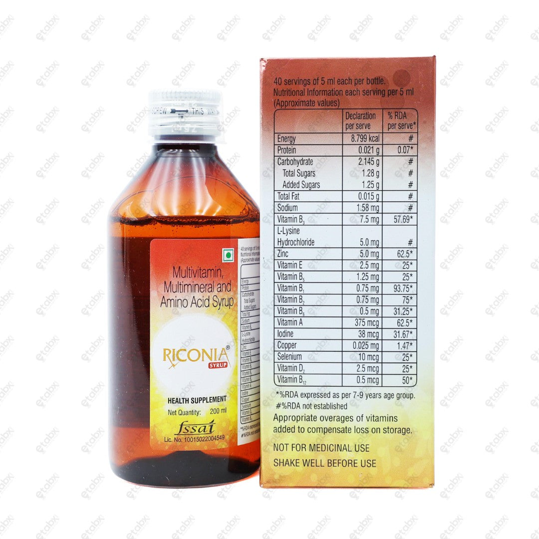 Riconia Syrup 200ml