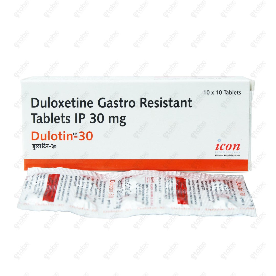 Dulotin 30mg Tablet 10's