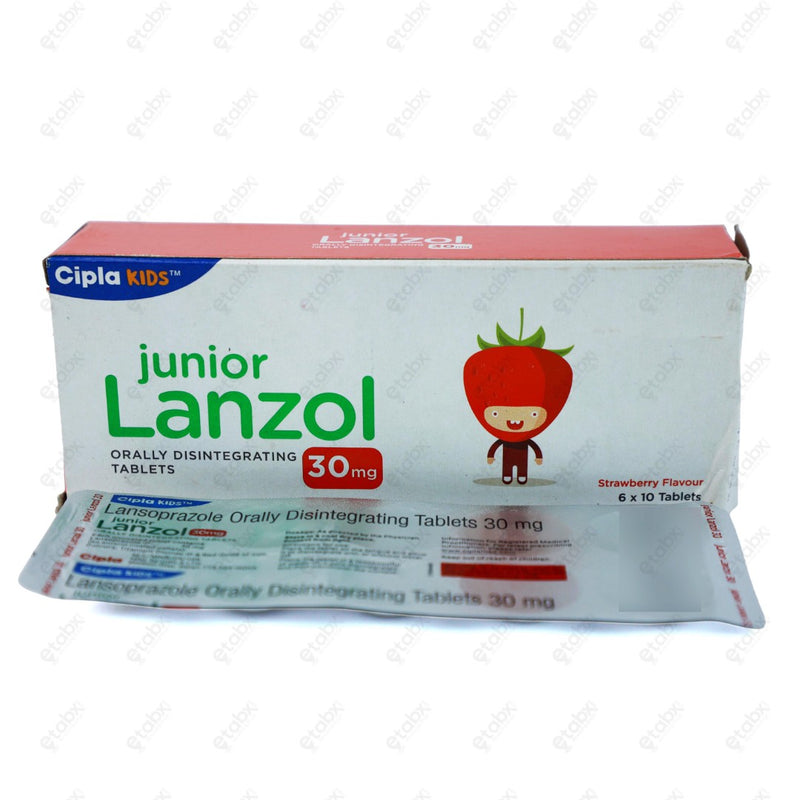 Junior Lanzol 30mg Tablet 10's