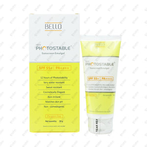 Photostable Sunscreen Emulgel 50gm