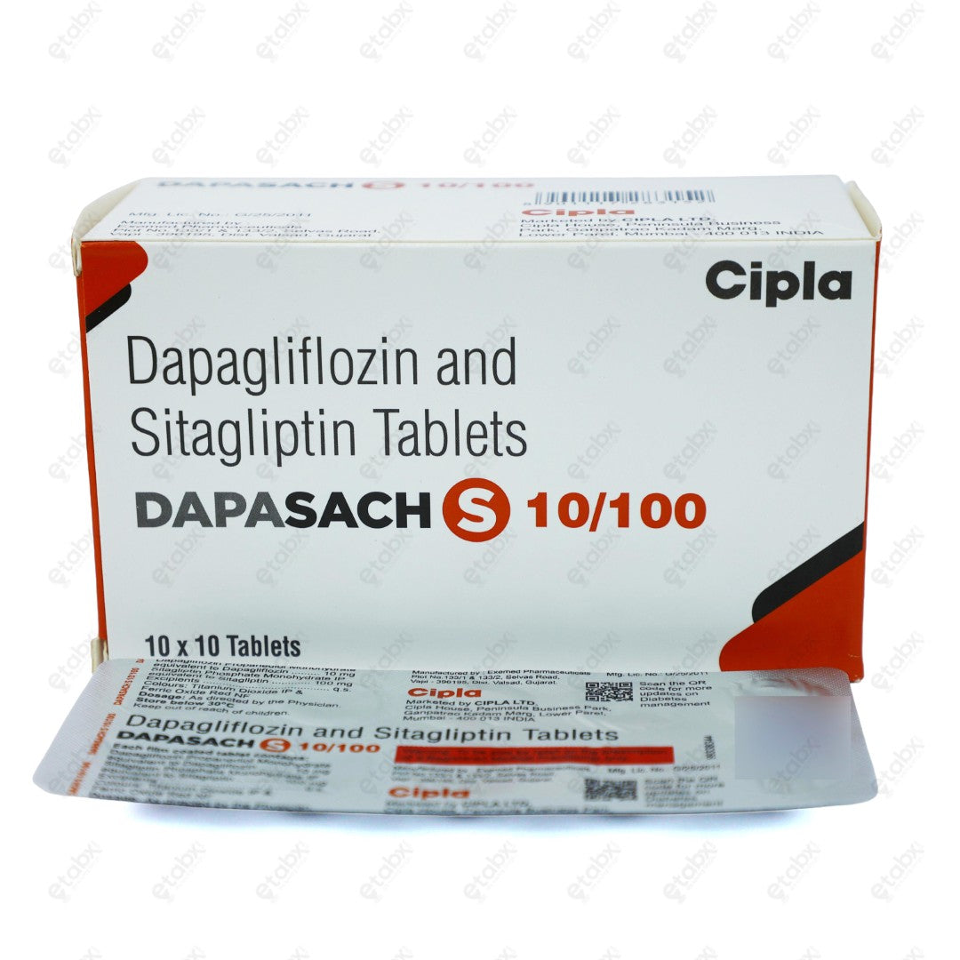 Dapasach S 10/100 Tablet 10's