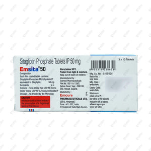 Emsita 50 Tablet 10's