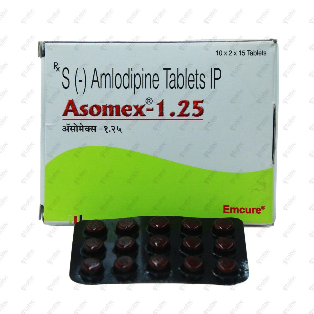 Asomex 1.25 Tablet 15's