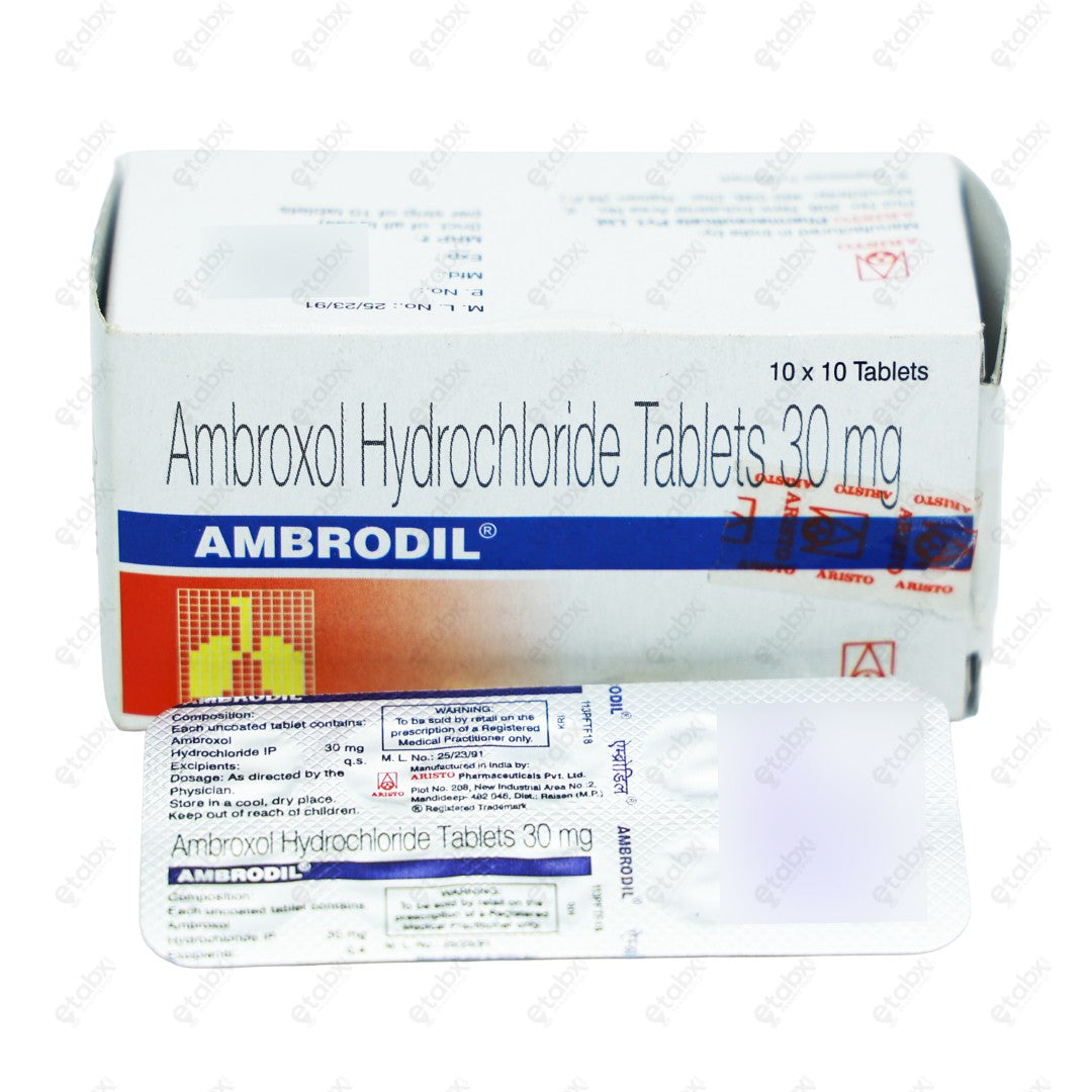 Ambrodil Tablets 10's