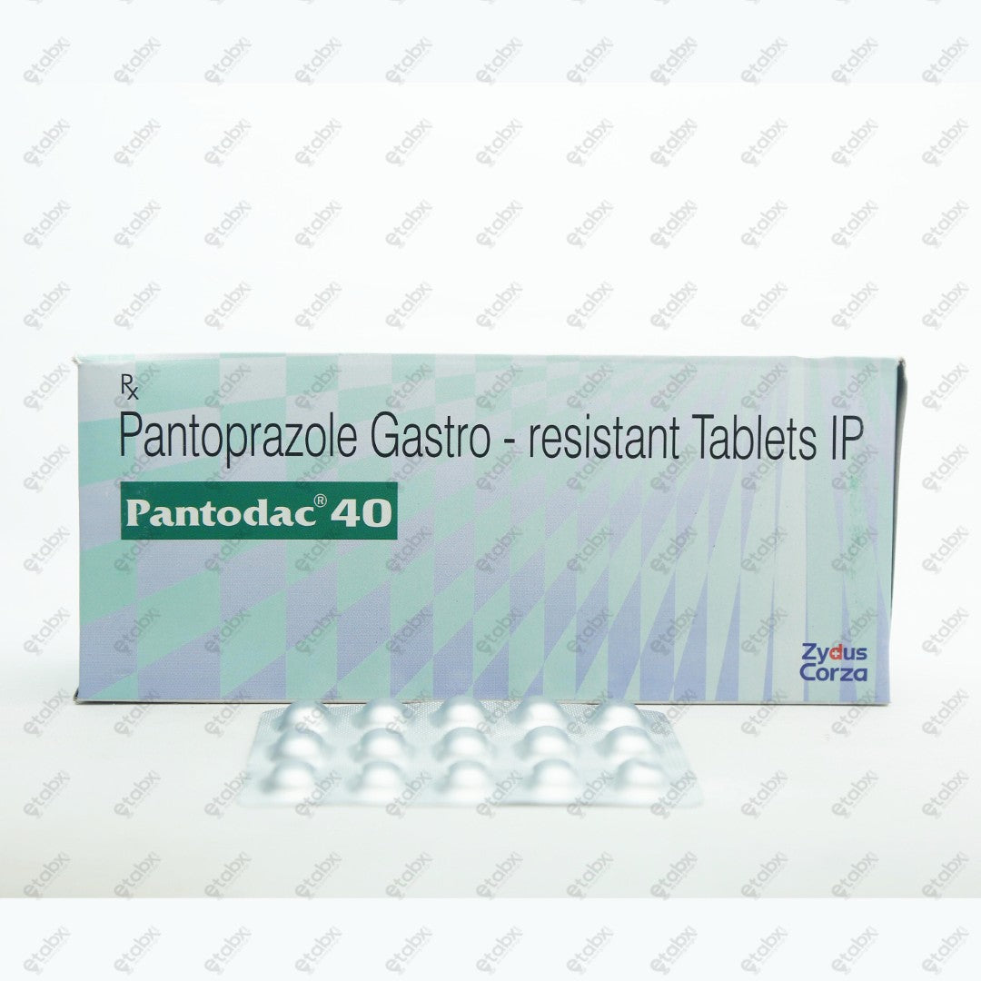 Pantodac 40mg Tablet 15's