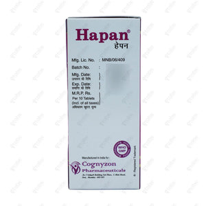 Hapan Tablets 10's