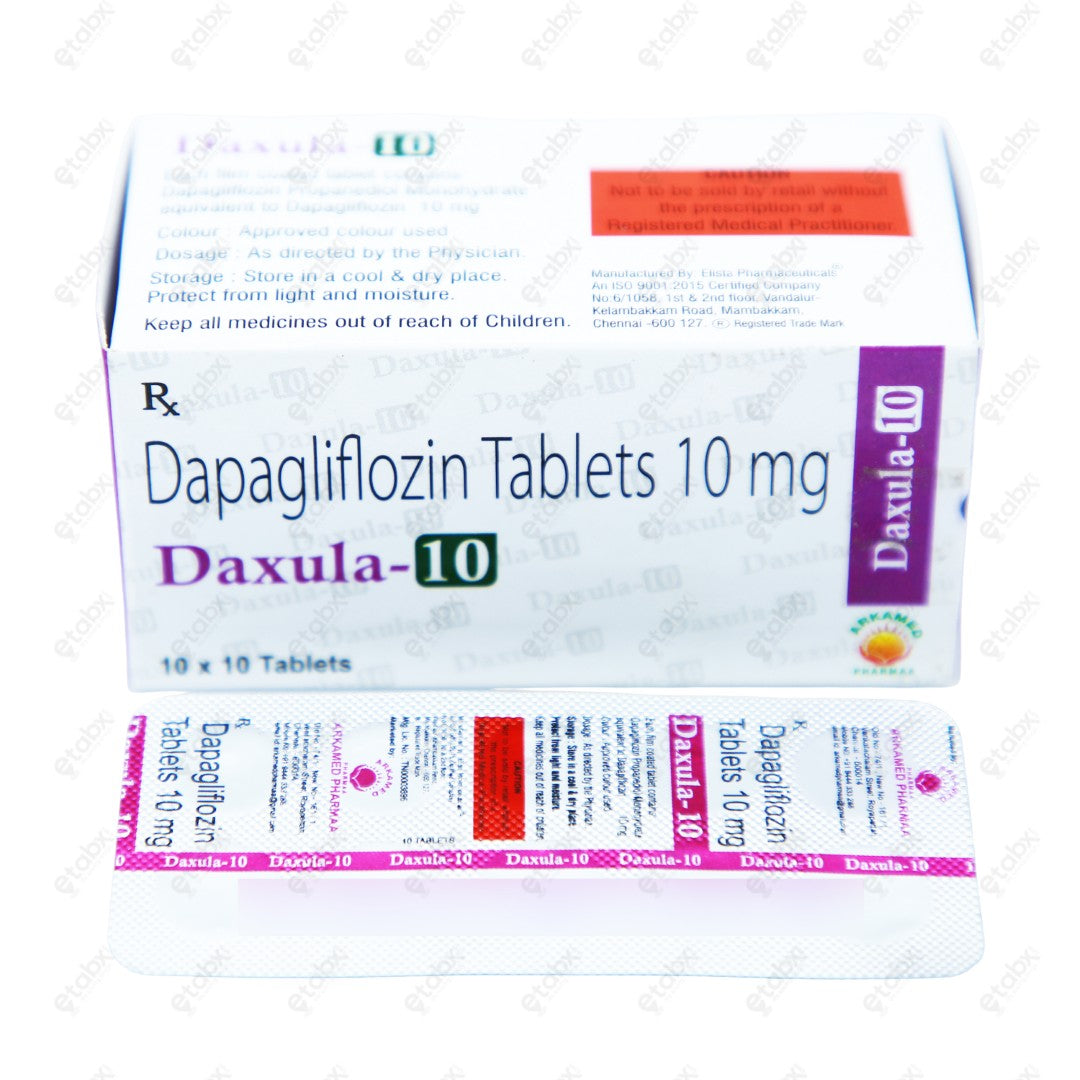 Daxula 10mg Tablets 10's