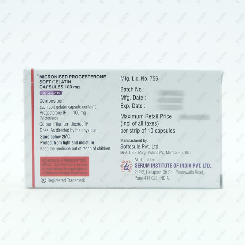 STRONE 100mg Capsule