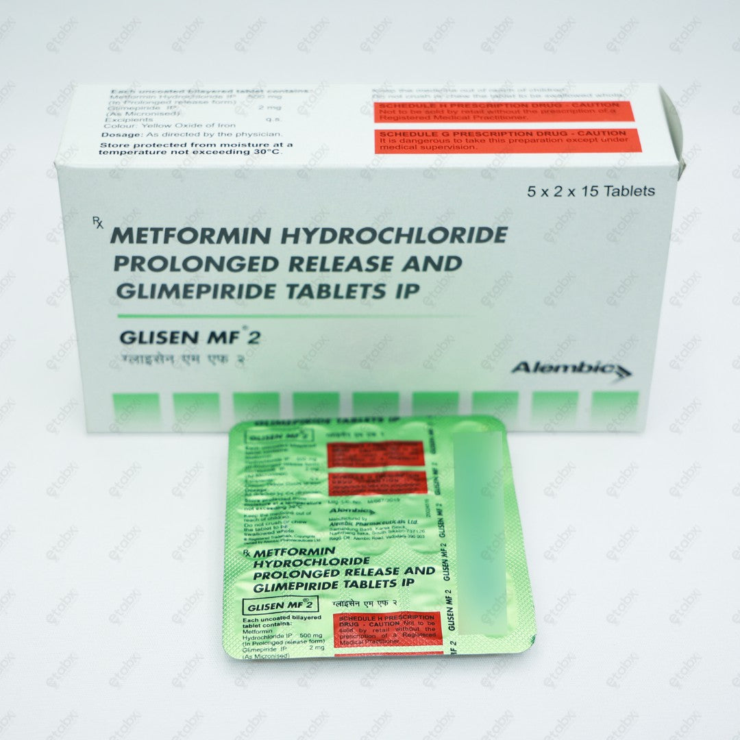 GLISEN MF 2MG Tablets 15's