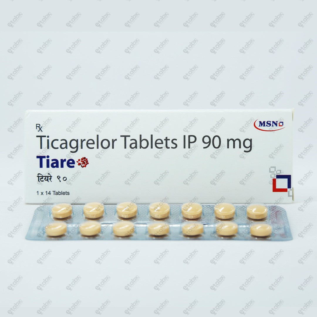 Tiare 90mg Tablet 14's