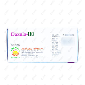 Daxula 10mg Tablets 10's