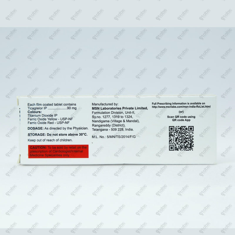 Tiare 90mg Tablet 14's
