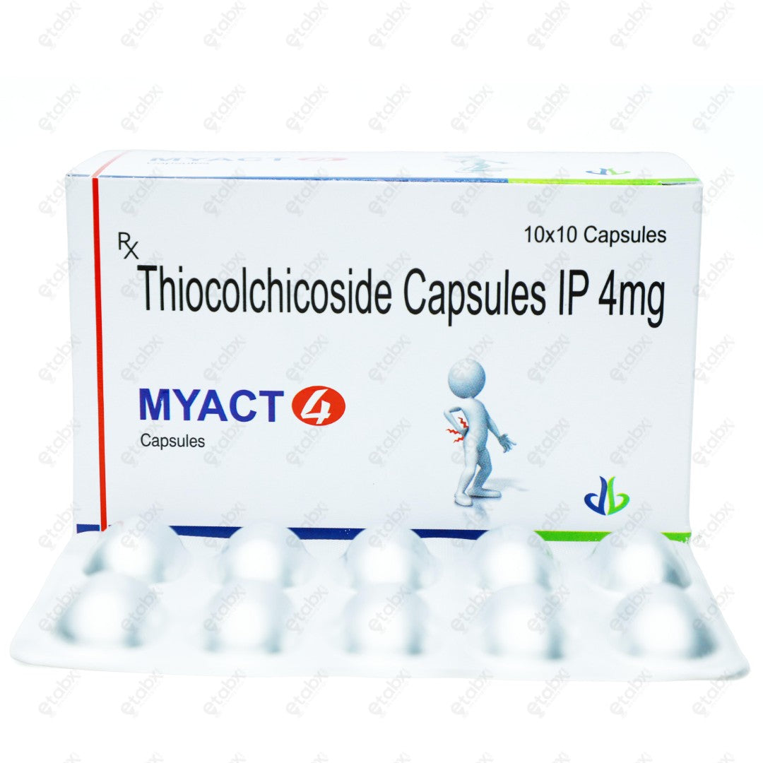 Myact 4 Tablet 10's