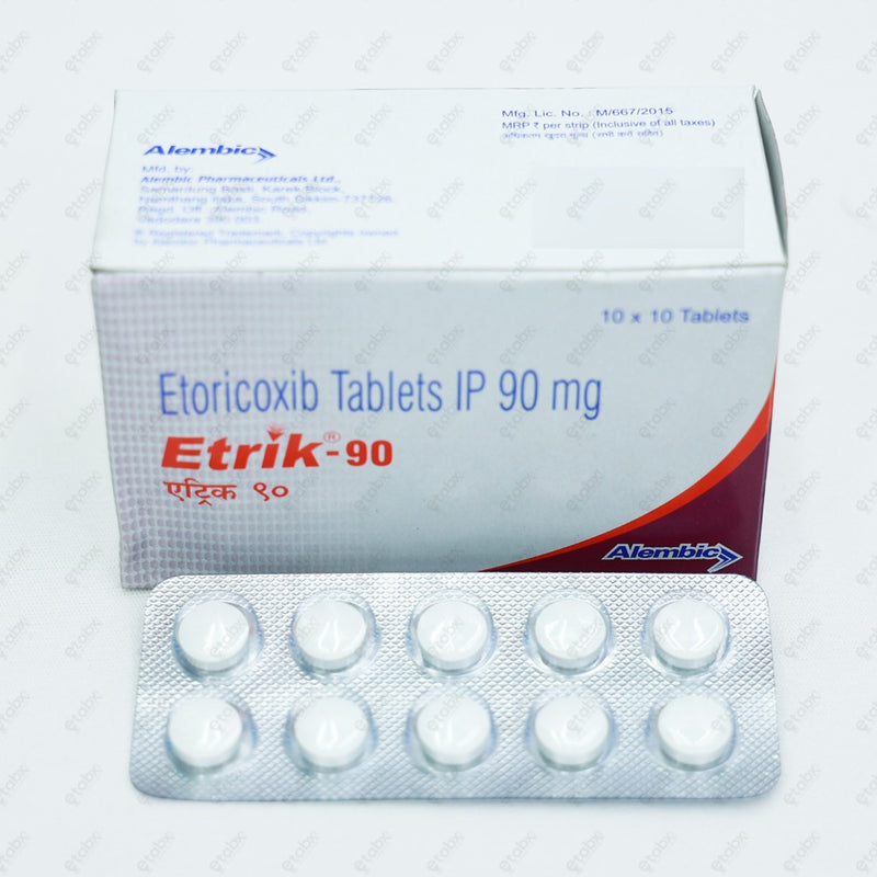 ETRIK 90MG Tablets 10's