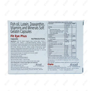 Fit Eye Plus Capsule 10's