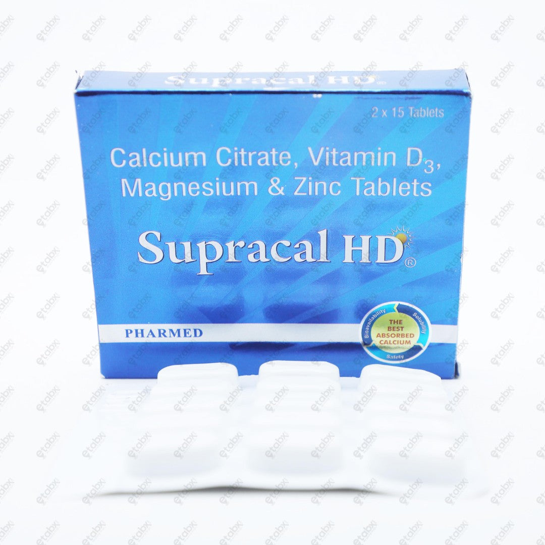 SUPRACAL HD Tablets 15's