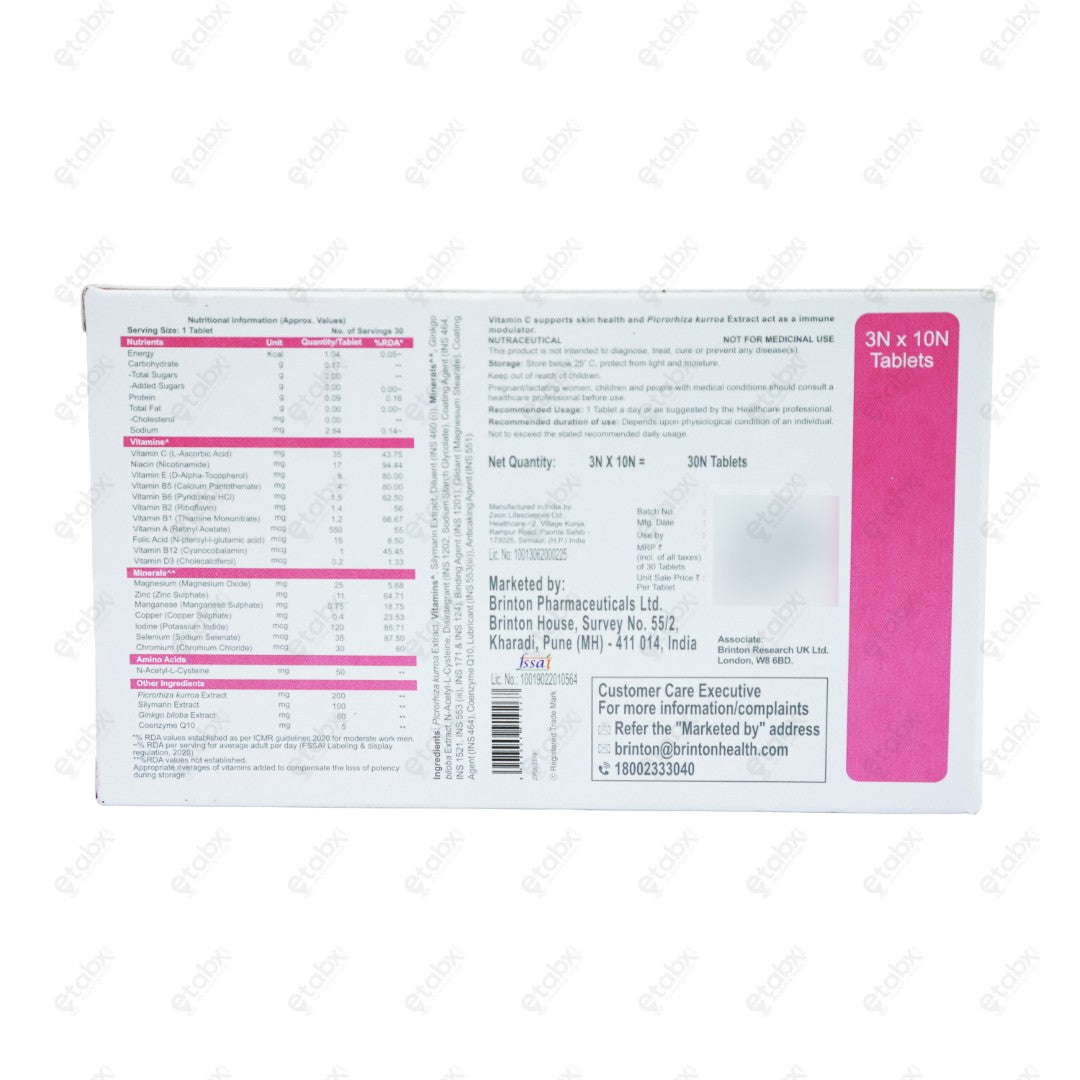 Nutropatch Tablets 10's