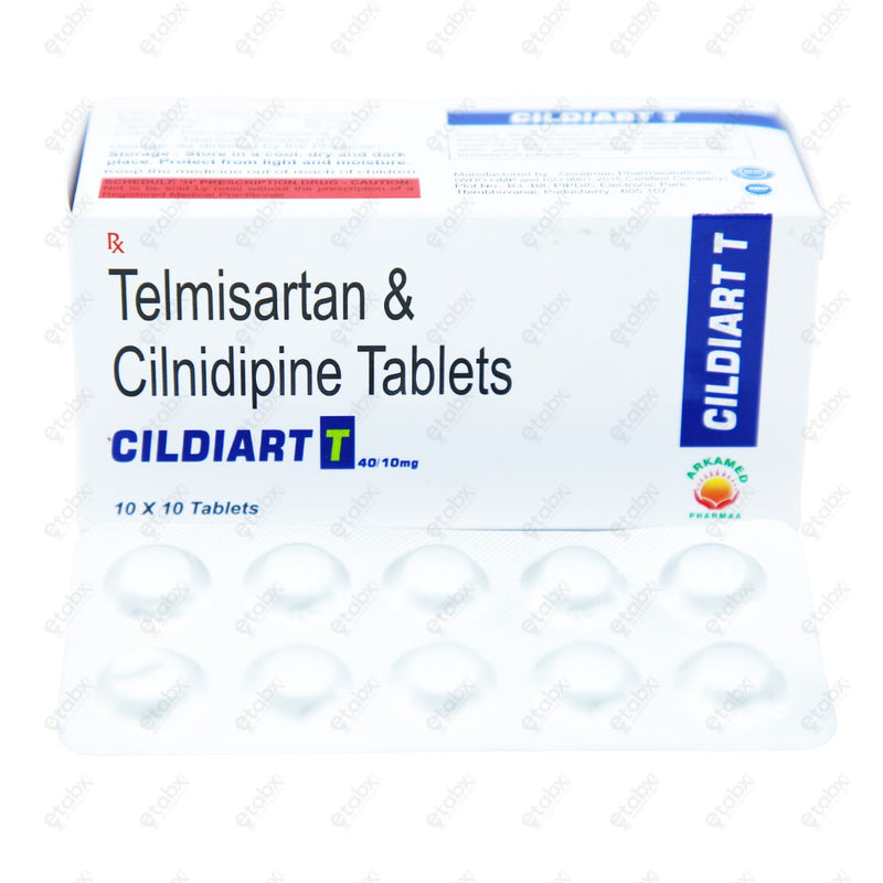 CILDIART T 40/10mg Tablets (10's)